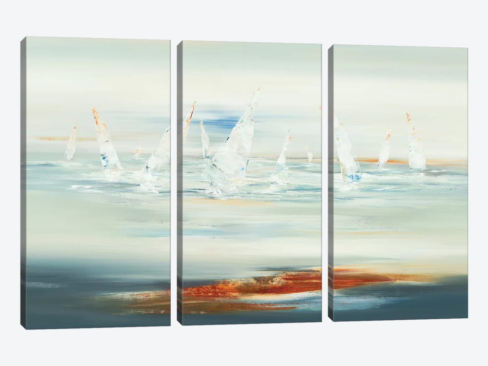 Float Away by Lisa Ridgers 3-piece Canvas Print