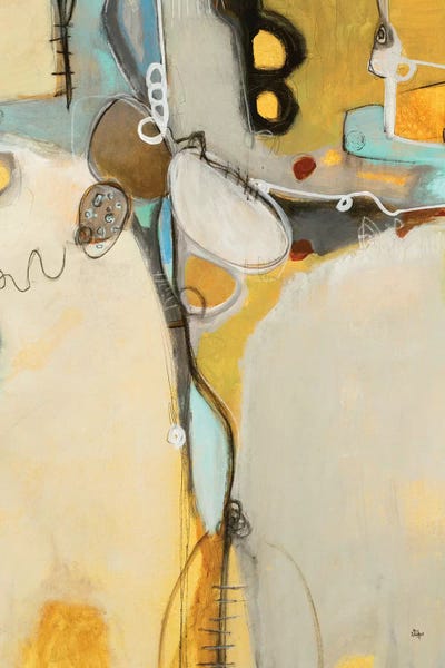 Colour of Life VI by Lisa Ridgers canvas print