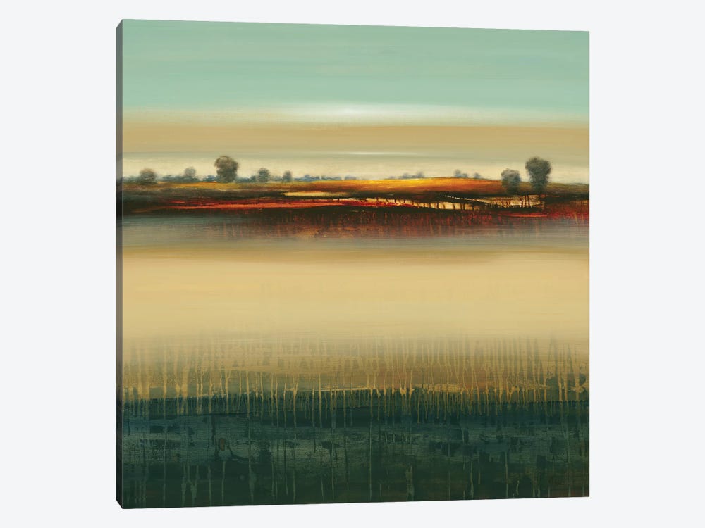 Distant Fields by Lisa Ridgers 1-piece Canvas Art
