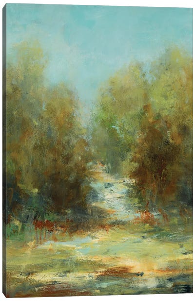A Walk In The Woods Canvas Art Print - Lisa Ridgers