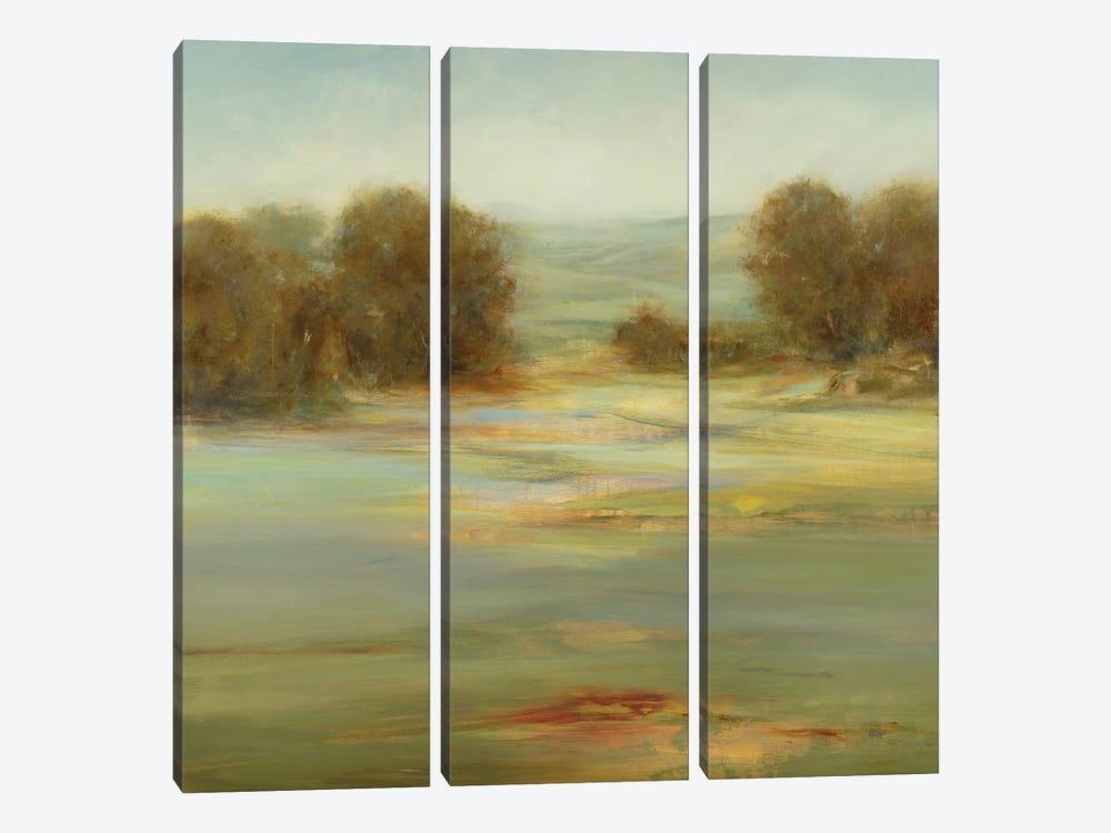 Calm Afternoon by Lisa Ridgers 3-piece Canvas Art