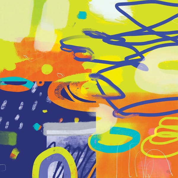 Lisa Ridgers: Bright & Bold I by Lisa Ridgers