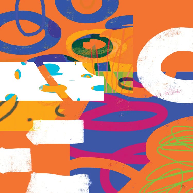 Bright & Bold III by Lisa Ridgers wall art