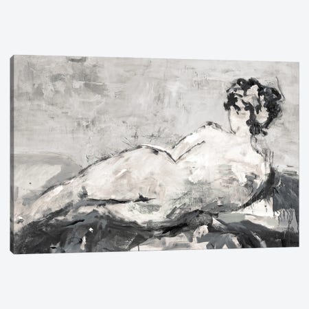Reclining Nude V32 Canvas Print #LRI238} by Lisa Ridgers Art Print