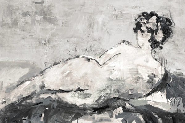 Lisa Ridgers: Reclining Nude V32 by Lisa Ridgers