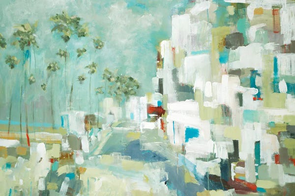 Lisa Ridgers: Sunshine & Palm Trees by Lisa Ridgers