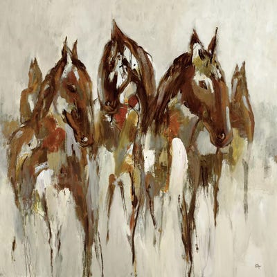 Equestrian by Lisa Ridgers canvas print