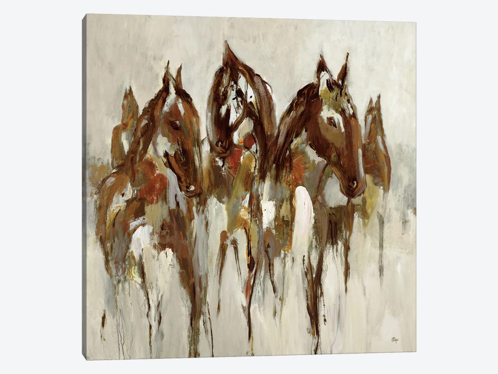 Equestrian by Lisa Ridgers 1-piece Canvas Artwork