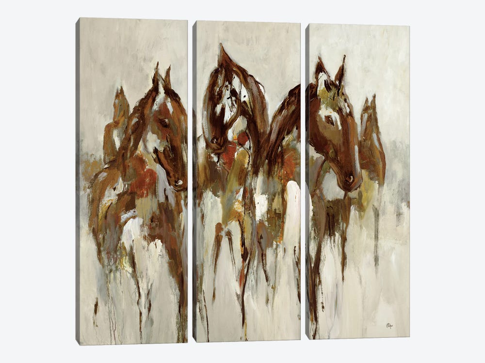 Equestrian by Lisa Ridgers 3-piece Canvas Wall Art