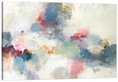 Expressions Of Today Canvas Art Print - Abstract Bathroom Art
