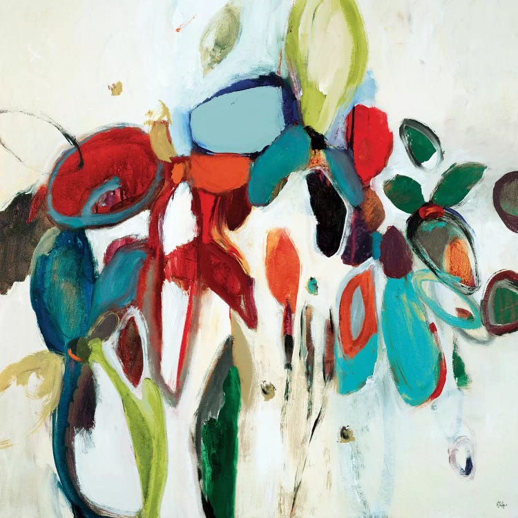 Floral Hints by Lisa Ridgers wall art