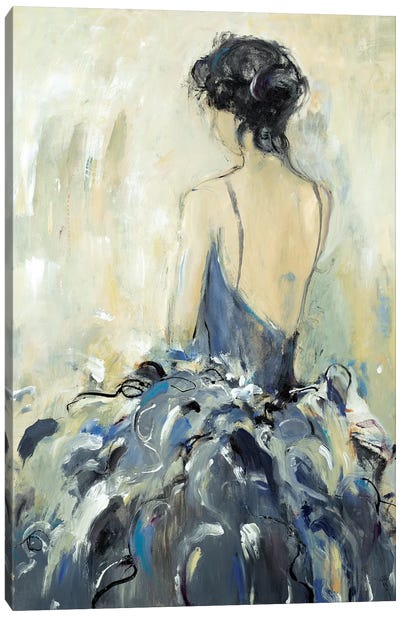 Fond Reflections Canvas Art Print - Dress & Gown Art