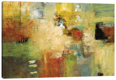 For Instance Canvas Art Print - Abstract Bathroom Art