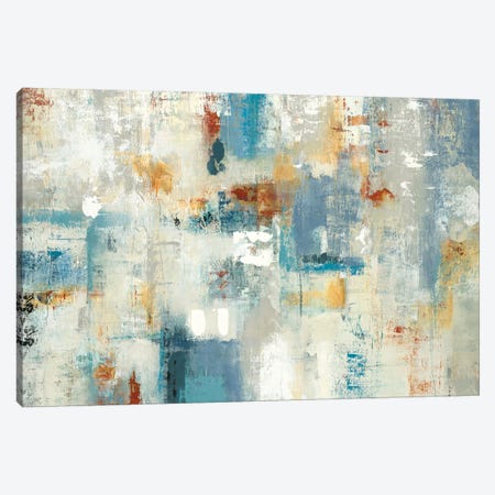 Layers Of Connection Canvas Print #LRI39} by Lisa Ridgers Canvas Wall Art