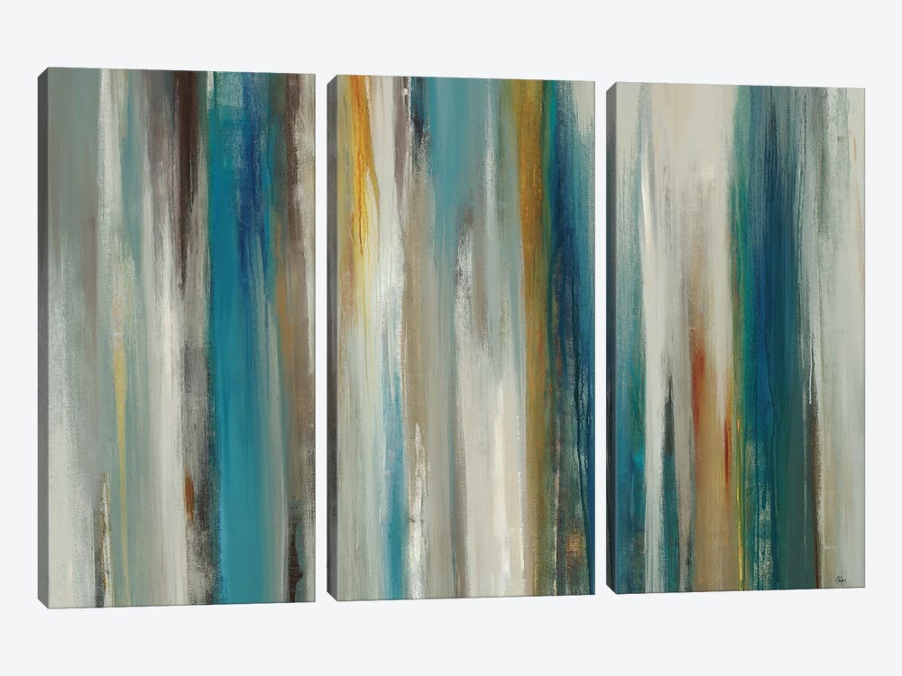 Passage Of Time by Lisa Ridgers 3-piece Canvas Wall Art
