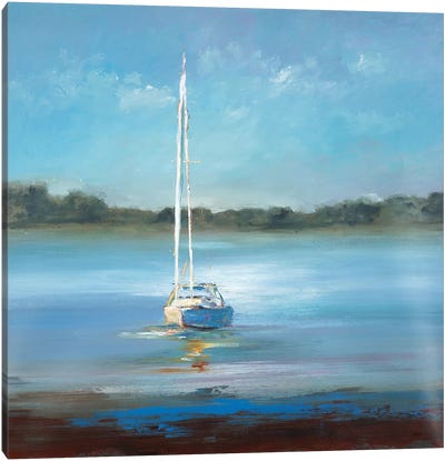Safe Harbor Canvas Art Print - Sailboat Art
