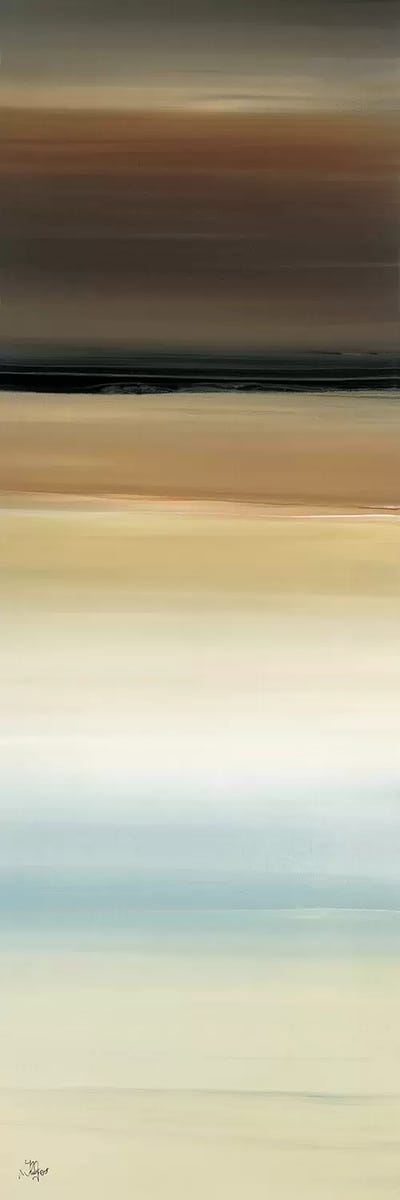 Calm Thoughts Surround II by Lisa Ridgers canvas print