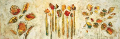 Botanical Trio by Lisa Ridgers canvas print