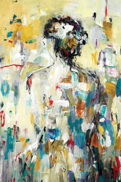 Classic Figure by Lisa Ridgers framed canvas print