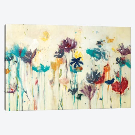 Floral Splash Canvas Print #LRI97} by Lisa Ridgers Canvas Art Print
