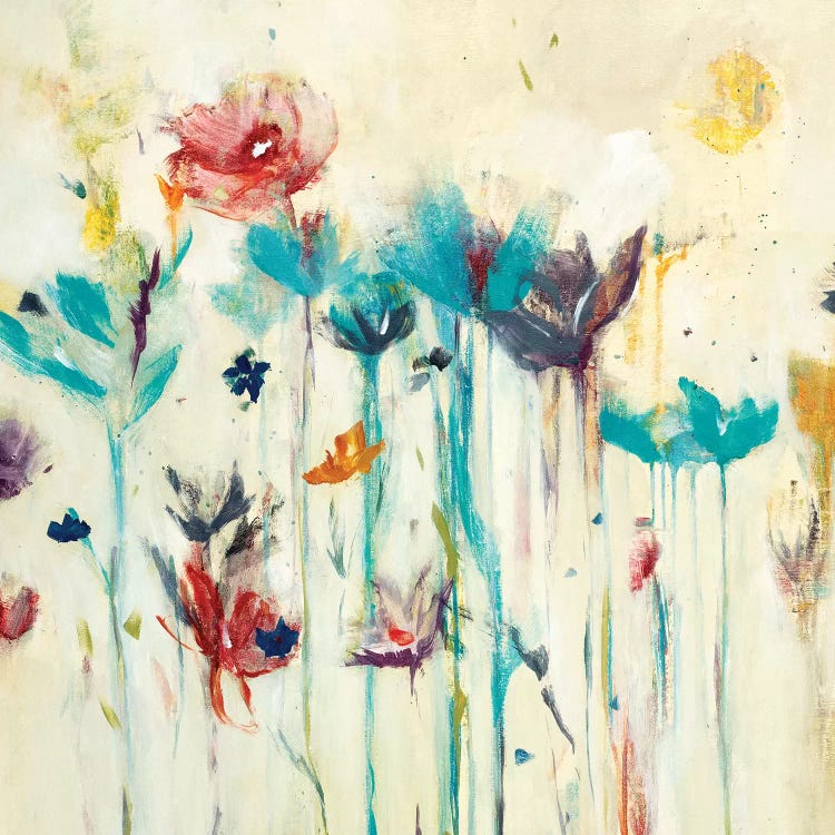 Floral Splash (Detail) I