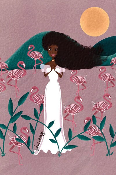 Flamingos: Pink Flamingos by Lorintheory