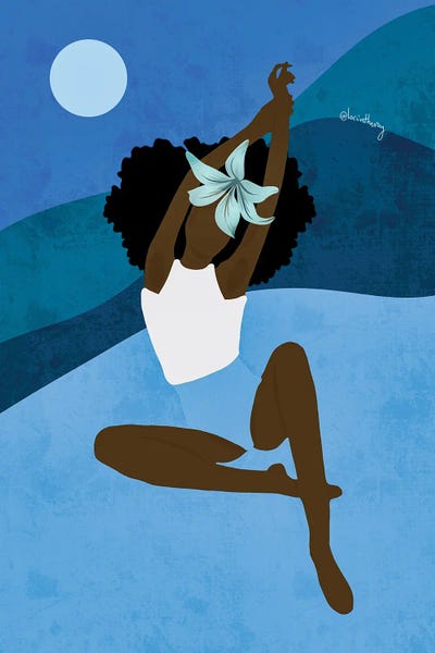 Moon Child by Lorintheory canvas print