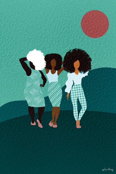 My Girls by Lorintheory canvas print