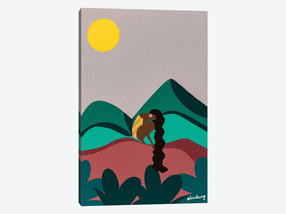 Mountains by Lorintheory 1-piece Canvas Art