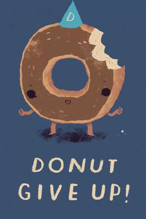 Donut Give Up