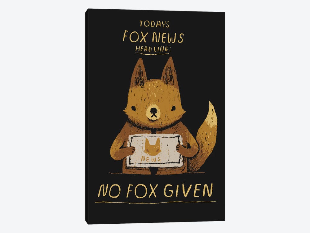 Fox News by Louis Roskosch 1-piece Art Print