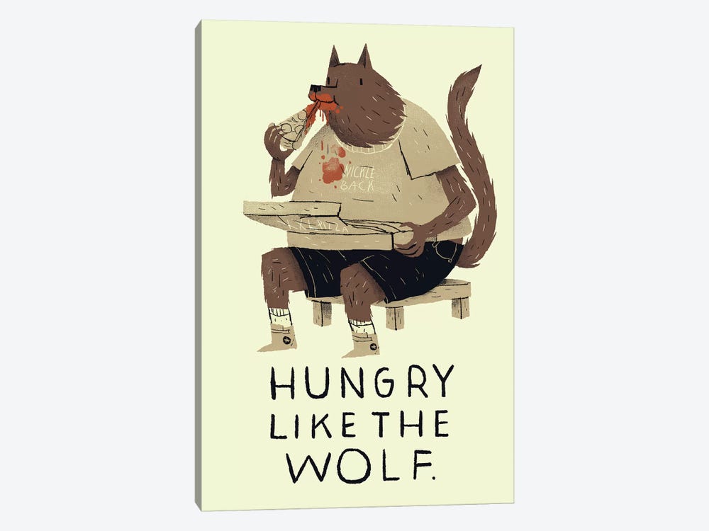 Hungry Like The Wolf by Louis Roskosch 1-piece Canvas Print