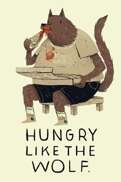 Louis Roskosch: Hungry Like The Wolf by Louis Roskosch