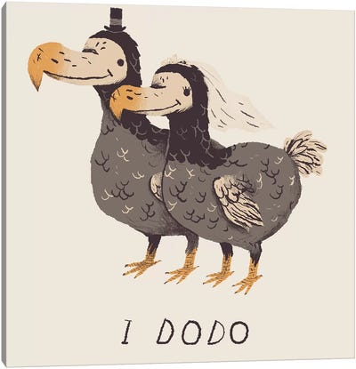 I Dodo Canvas Art Print - Louis Roskosch
