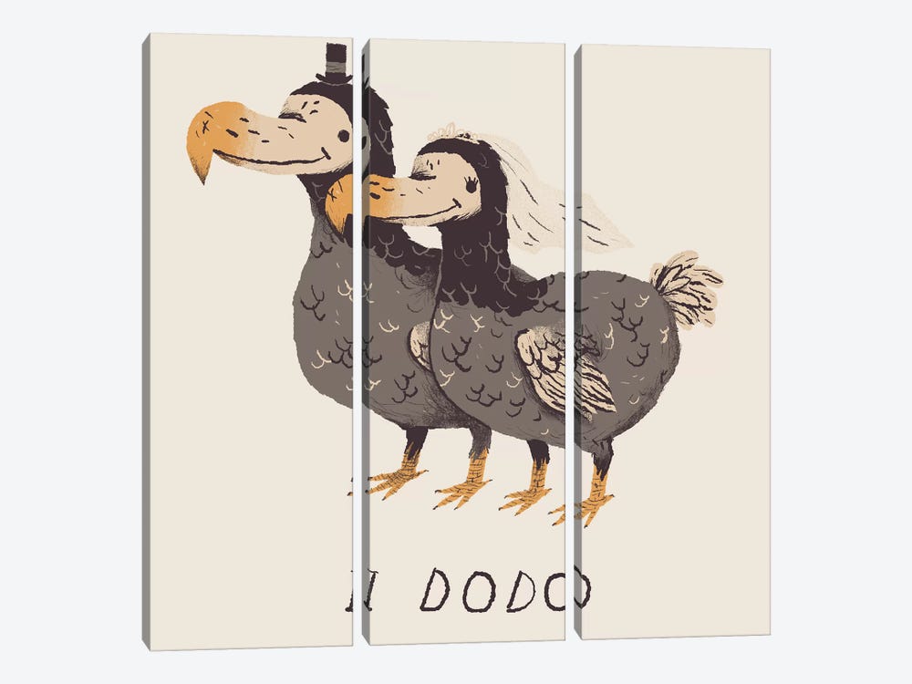I Dodo by Louis Roskosch 3-piece Art Print