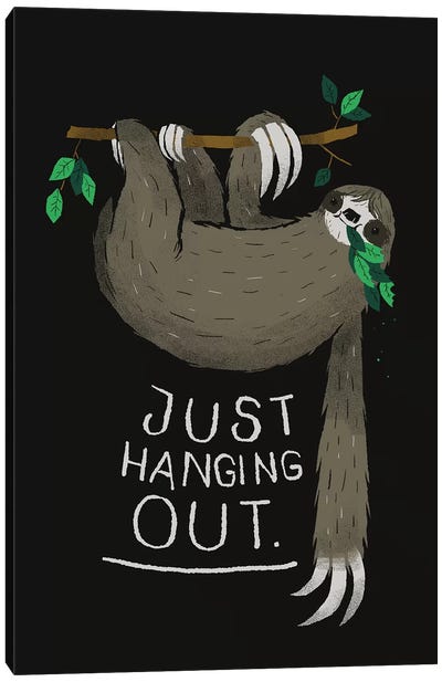 Just Hanging Out Canvas Art Print - Louis Roskosch