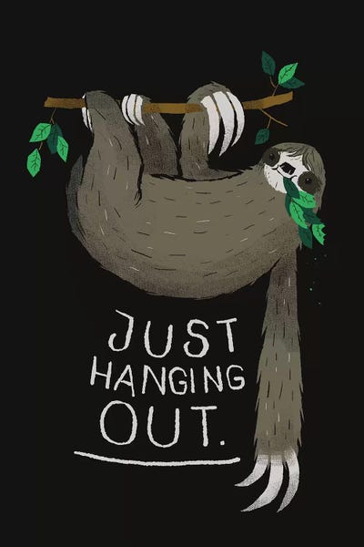 Sloths: Just Hanging Out by Louis Roskosch