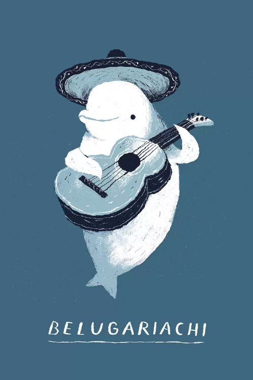 Beluga by Louis Roskosch wall art