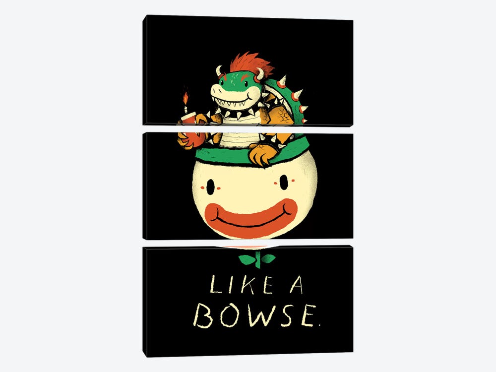 Like A Bowse by Louis Roskosch 3-piece Art Print