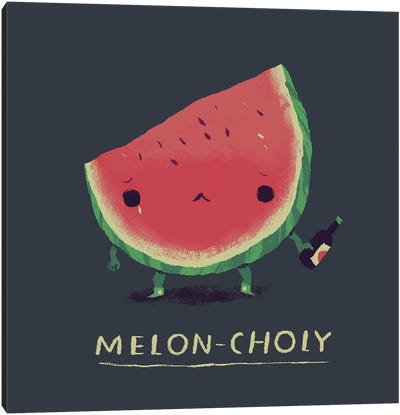 Melon Canvas Art Print - Melon Art