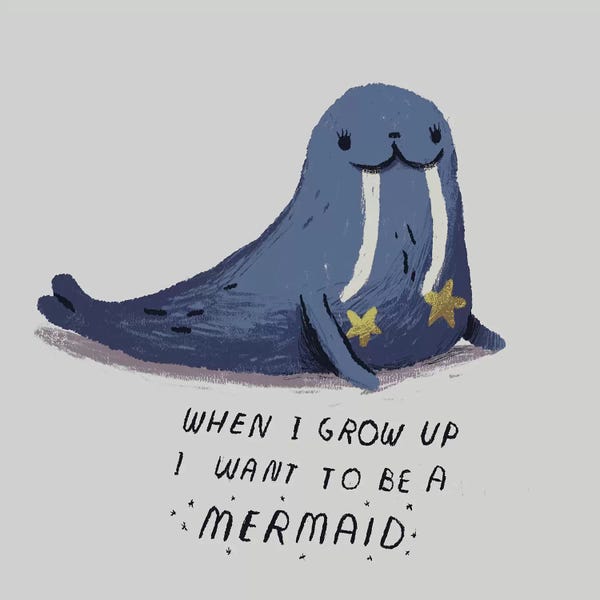 Manatees: Mermaid by Louis Roskosch