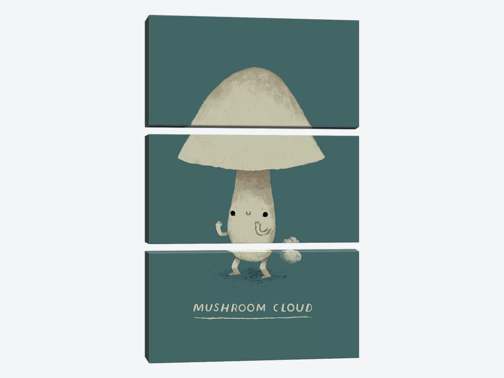 Mushroom Cloud by Louis Roskosch 3-piece Art Print