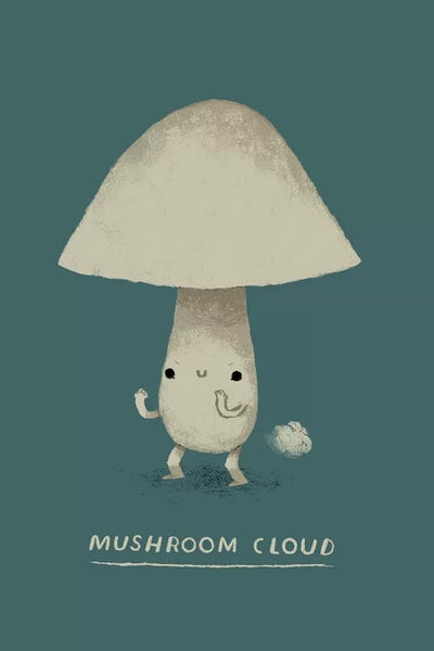 Mushrooms: Mushroom Cloud by Louis Roskosch