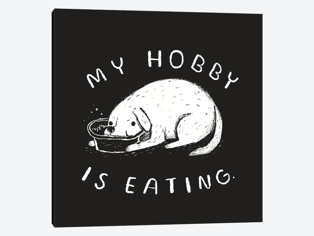 My Hobby Is Eating by Louis Roskosch 1-piece Canvas Wall Art