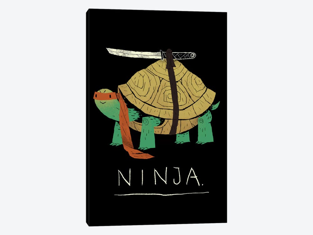 Ninja by Louis Roskosch 1-piece Canvas Print