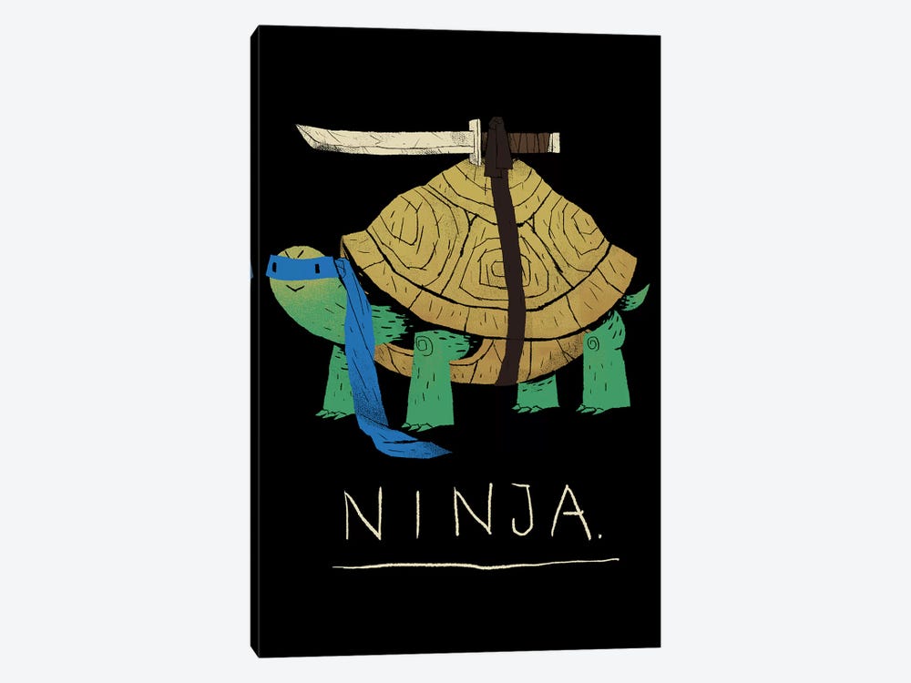 Ninja Blue by Louis Roskosch 1-piece Canvas Artwork