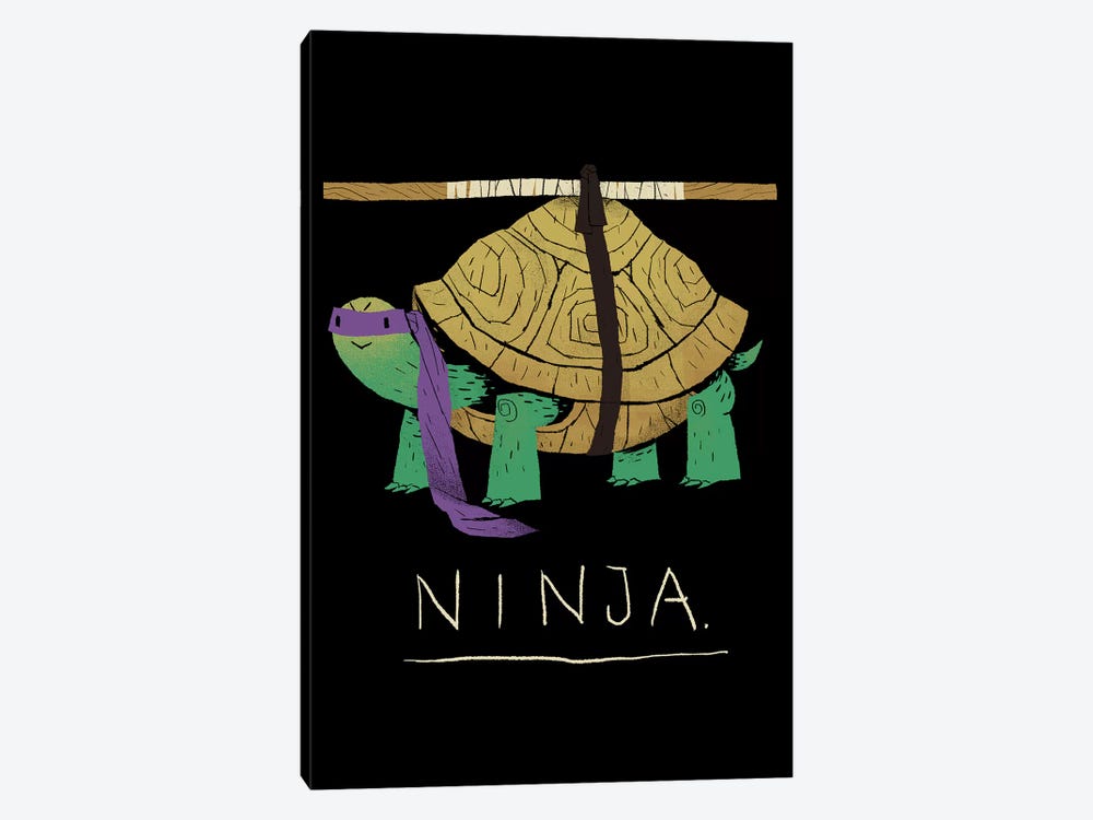 Ninja Purple by Louis Roskosch 1-piece Canvas Artwork