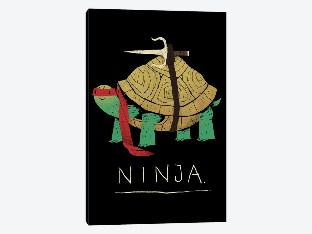 Ninja Red by Louis Roskosch 1-piece Art Print