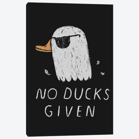 No Ducks Canvas Print #LRO46} by Louis Roskosch Canvas Artwork
