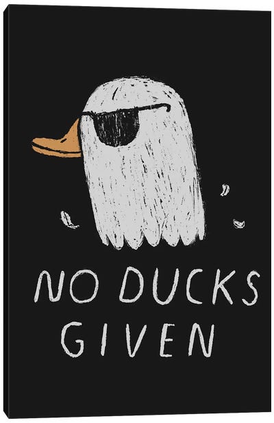 No Ducks Canvas Art Print - Louis Roskosch